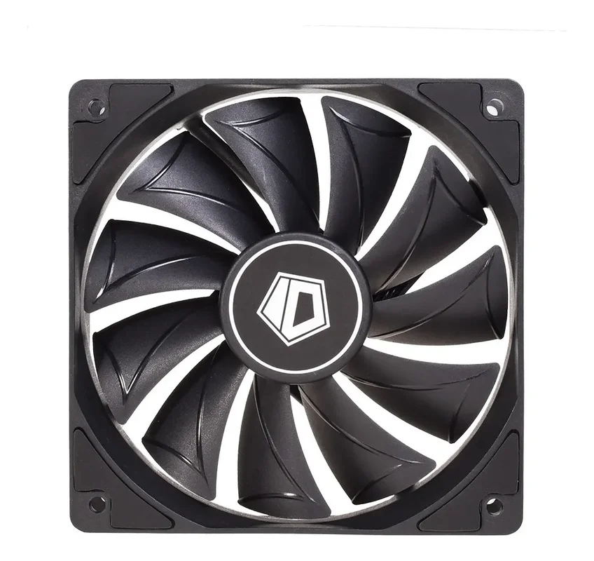 Ventilador 120mm Id-Cooling XF-12025-SD 1800RPM PWM 4 pines Antivibración 75CFM - Stock disponible