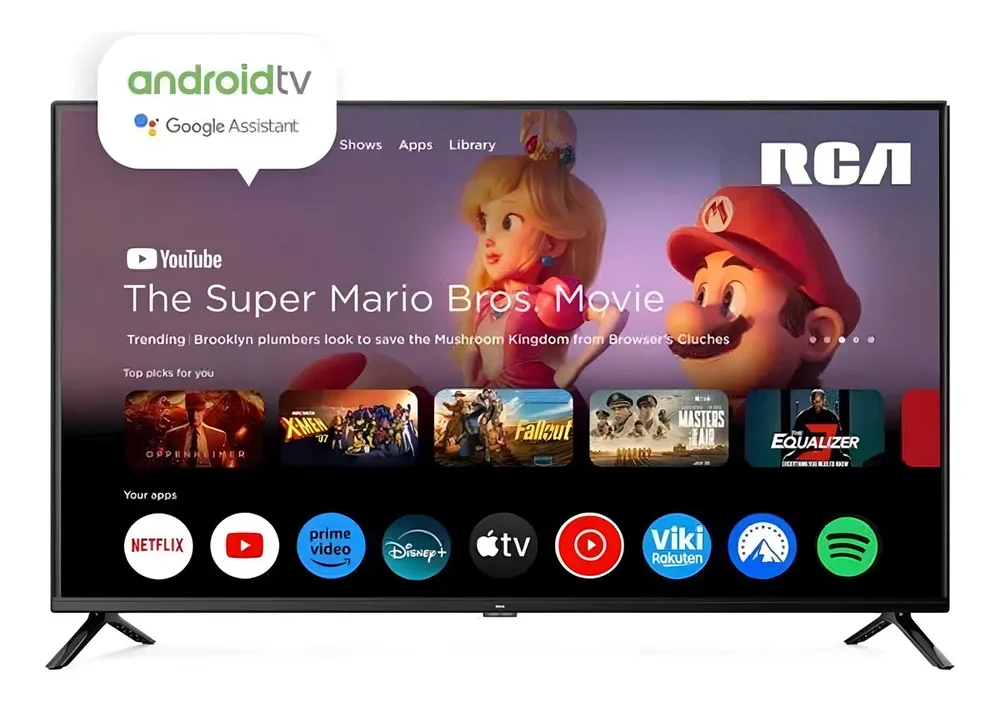 Smart Tv 65 Rca Uhd 4k Android Tv C65and-f - Stock disponible
