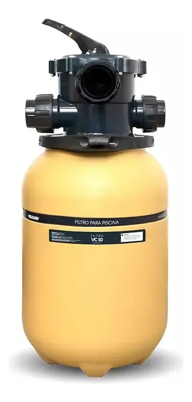 Vulcano VC-10 filtro de arena para pileta de 6 vías 20.000l - Stock disponible