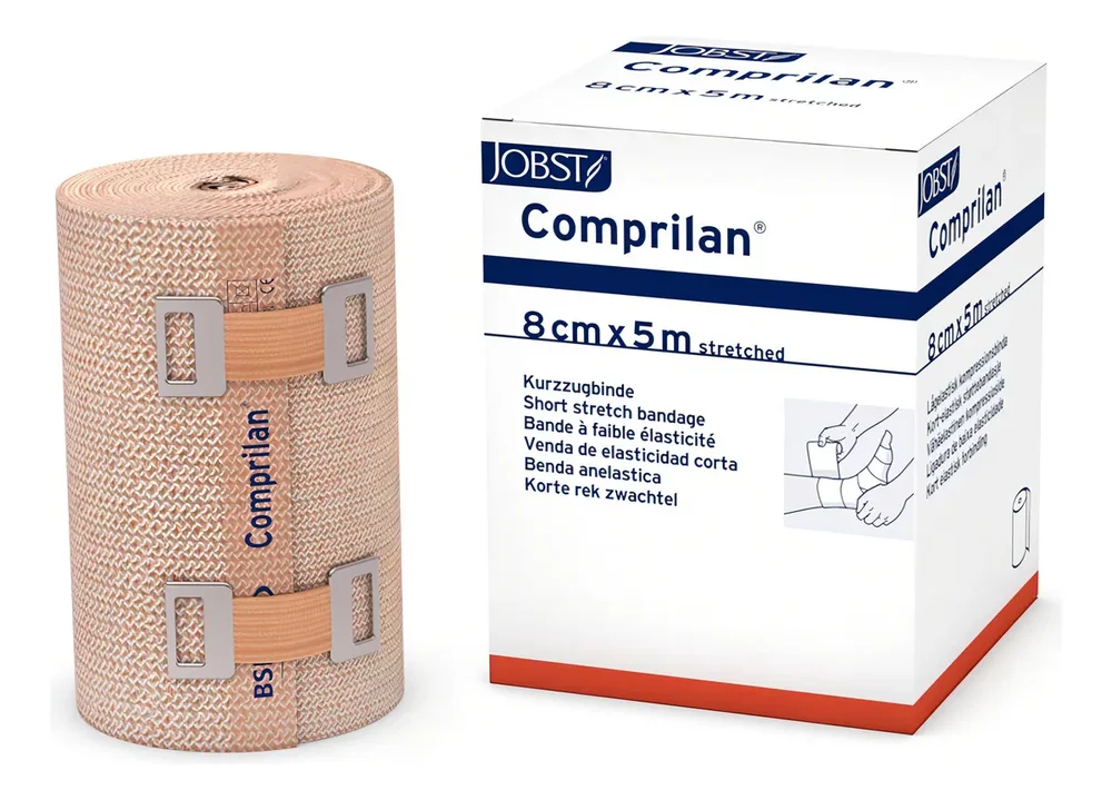 Venda De Compresión Bsn Medical Comprilan 8 Cm. X 5 Mt. Color Beige - Stock disponible - Salud y Belleza
