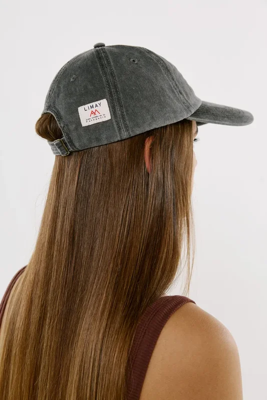 Diseno Gorra Bordada Corazón Limay Denim Color Negro Diseño De La Tela Gastado Talle Un - Stock disponible - Electrónica