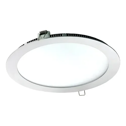 Pack 10 Panel Led 18w Embutir Redondo Luz Calida Fria Otros - Stock disponible