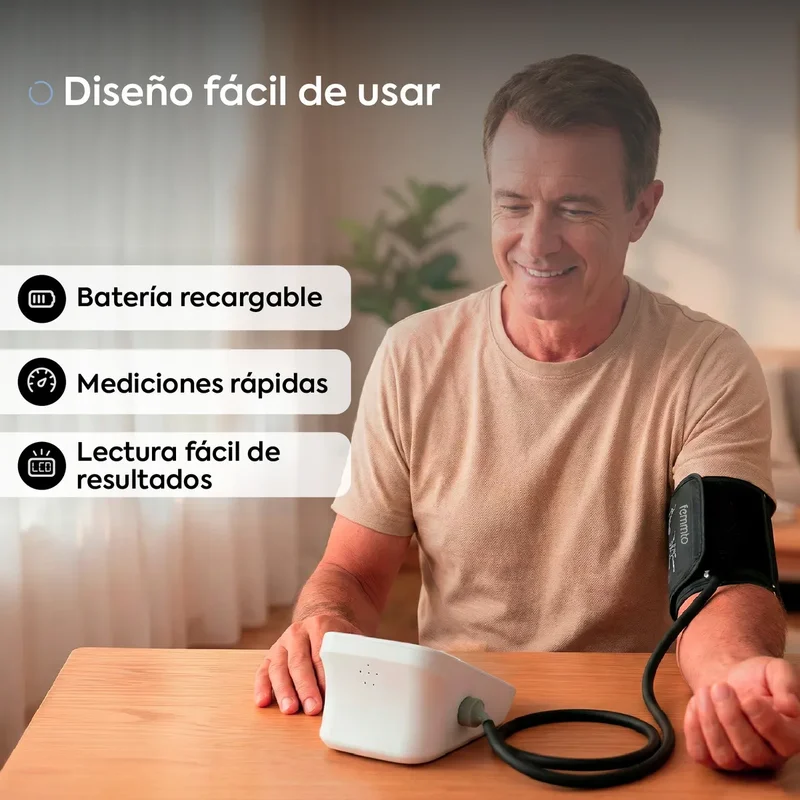 Bateria Tensiometro Digital De Brazo Batería Recargable Usb Aparato Para Medir Presion Arterial Medidor Automatico Femmto - Stock disponible - Productos para Mascotas