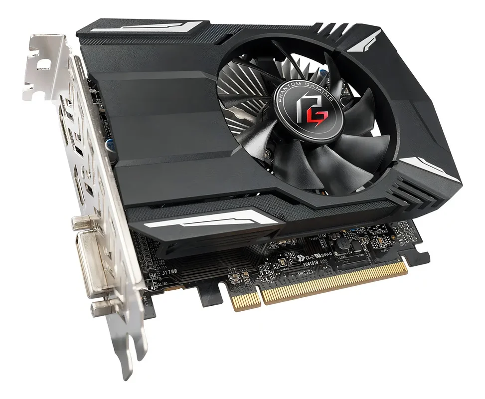 Memoria Placa de video AMD ASRock Phantom Gaming Radeon Series RX 550 PHANTOM G R RX550 2GB GDDR5 - Stock disponible - Electrónica