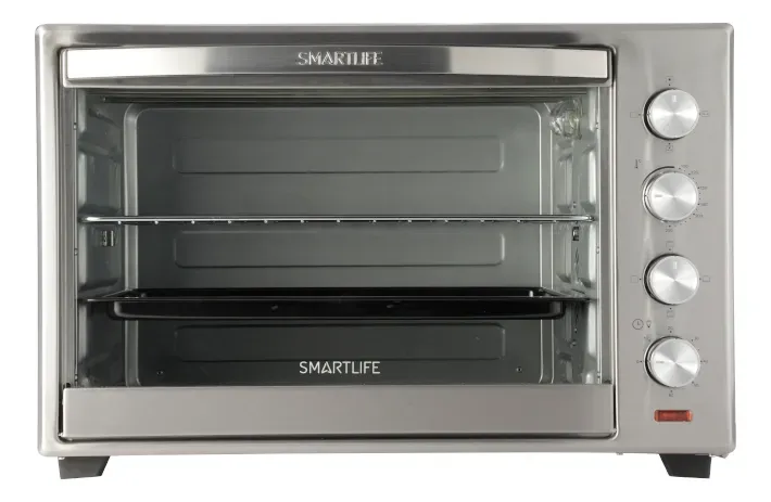 📺 Horno Eléctrico Smartlife Convección Spiedo 50 L 6 Funciones - Electrodomésticos
