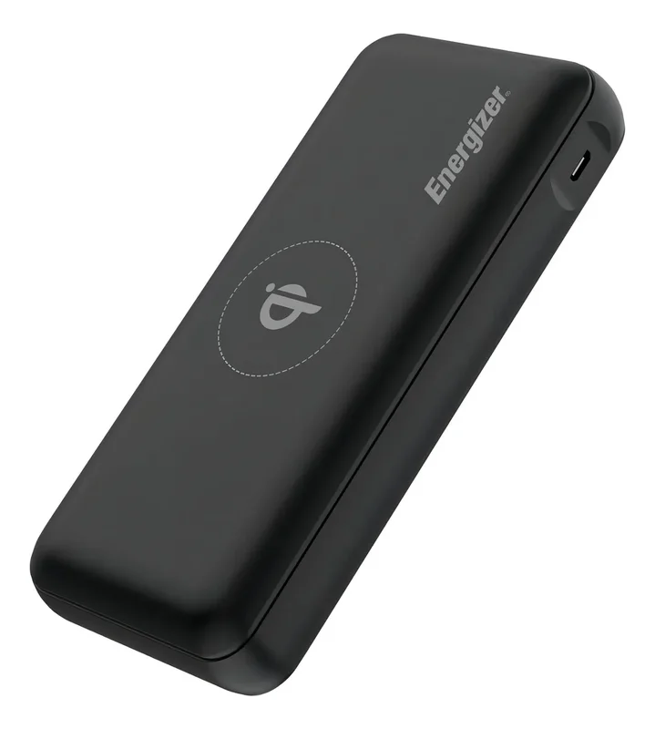 Usb Power Bank Energizer Cargador Inalámbrico Portatil Powerbank 20000mah Led Color Negro - Stock disponible - Electrónica