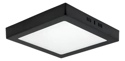 Plafón Aplique Techo Spot Panel Luz Led 18w Cuadrado Redondo - Stock disponible - Electrónica