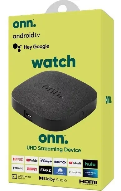 Smart Tv Onn UHD Streaming Device 2° Gen 4k Color Negro - Stock disponible - Electrónica