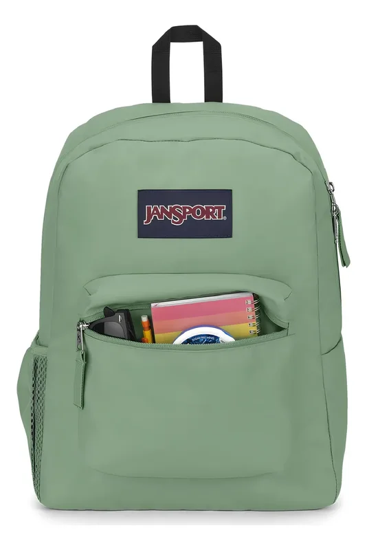 Mochila Jansport Cross Town Urbana 26l Lts Colores Poliéster Color Loden Frost - Stock disponible - Equipajes y Bolsos