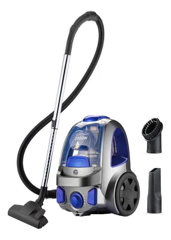 Aspiradora Ciclónica Gadnic 2000w Filtro Lavable Rebobinado Automático De Cable - Stock disponible - Electrodomésticos