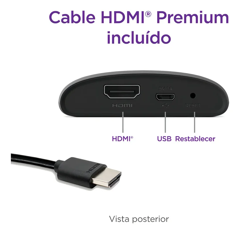 Roku Express 3960 Hd | Convertir Tu Tv En Smart | Tv Box | Chromecast | Apple Tv | Aparato Para Transformar El Tv Para Ver Netflix Y Youtube | Amazon Tv Stick. - Stock disponible - Electrónica