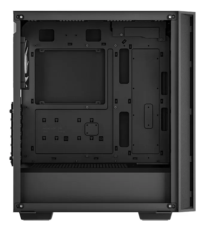 Gabinete Mid Tower Gamer Deepcool Matrexx 55 Mesh V4 ATX ARGB Negro 3 Coolers 140mm PWM ARGB + 1 Cooler 120mm PWM - Stock disponible - Electrónica