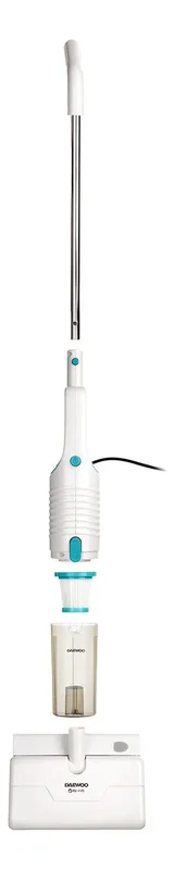 Aspiradora De Mano Vertical 2 En 1 Daewoo Color Blanco Moppy DVC-105 con accesorios - Stock disponible - Construcción