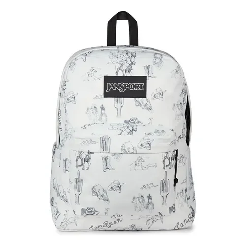 Mochila Jansport Superbreak 26 Litros Urbana 100% Poliéster Color Cactus Jansport Diseño De La Tela Estampado - Stock disponible