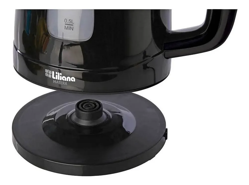Pava Eléctrica Liliana Matera Ap165 Negro 1,7L - Stock disponible - Electrodomésticos
