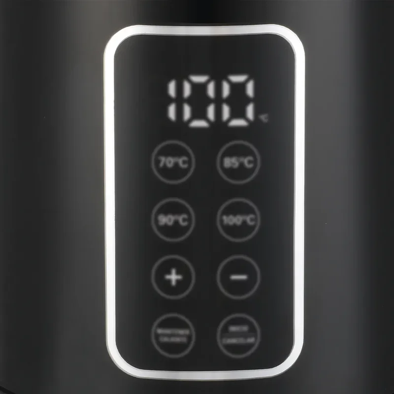 Pava Eléctrica Ultracomb Pe4930 Con Pantalla Táctil Y Selector De Temperatura - Negro - Stock disponible - Electrodomésticos