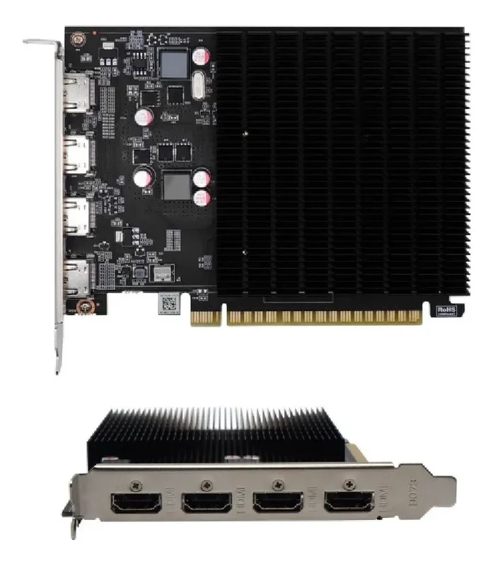 Memoria Placa Arktek Geforce Gt730 4gb Multi Display 4 Hdmi Silent - Stock disponible - Electrónica