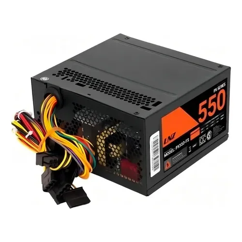 Fuente de alimentación para PC LNZ XS550-PS 550W negra - Stock disponible
