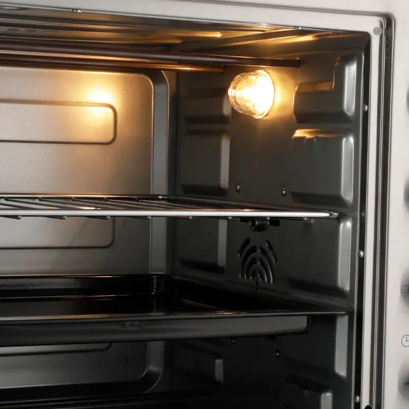 📺 Horno Eléctrico Smartlife Convección Spiedo 50 L 6 Funciones - Electrodomésticos