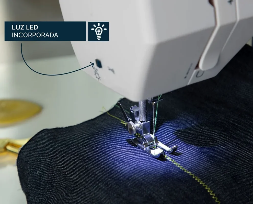 Máquina De Coser Eléctrica Philco Mcp2420 20 Puntadas Color Blanco - Stock disponible - Electrodomésticos