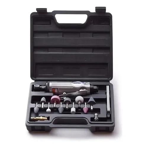 Amoladora Recta Neumatica Bremen® Kit 16 Pz Matriceria Torno - Stock disponible