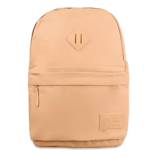 Mochila Escolar Talbot Sin Género Poliéster 23L Caqui 3 Bolsillos - Stock disponible