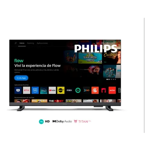 Smart TV LED HD Philips 32" 32PHD6910/77 - Stock disponible - Electrónica