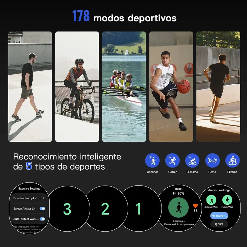 Reloj Relojes Smartwatch Inteligente Kieslect Kr Ultra3 Gps 5atm Gris Blanco Blanco Milanés - Stock disponible - Joyas y Relojes