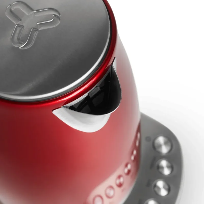 Pava Eléctrica Digital Ultracomb Pe-4911 2200w 1,l Base 360º Color Bordó - Stock disponible - Electrodomésticos