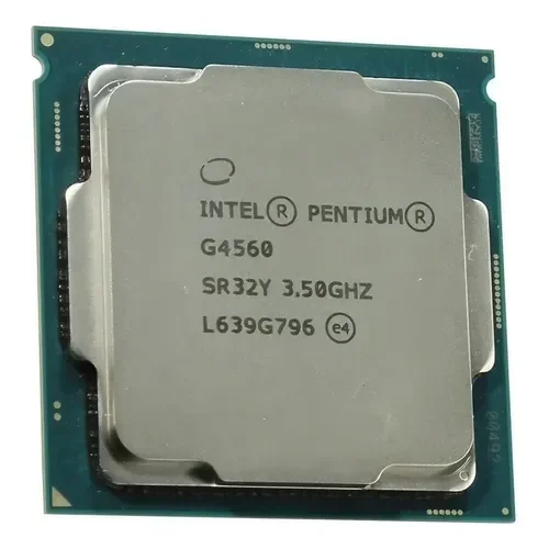 Procesador Gamer Intel Pentium G4560 3.5GHz 2 Núcleos Gráfica 4K - Stock disponible
