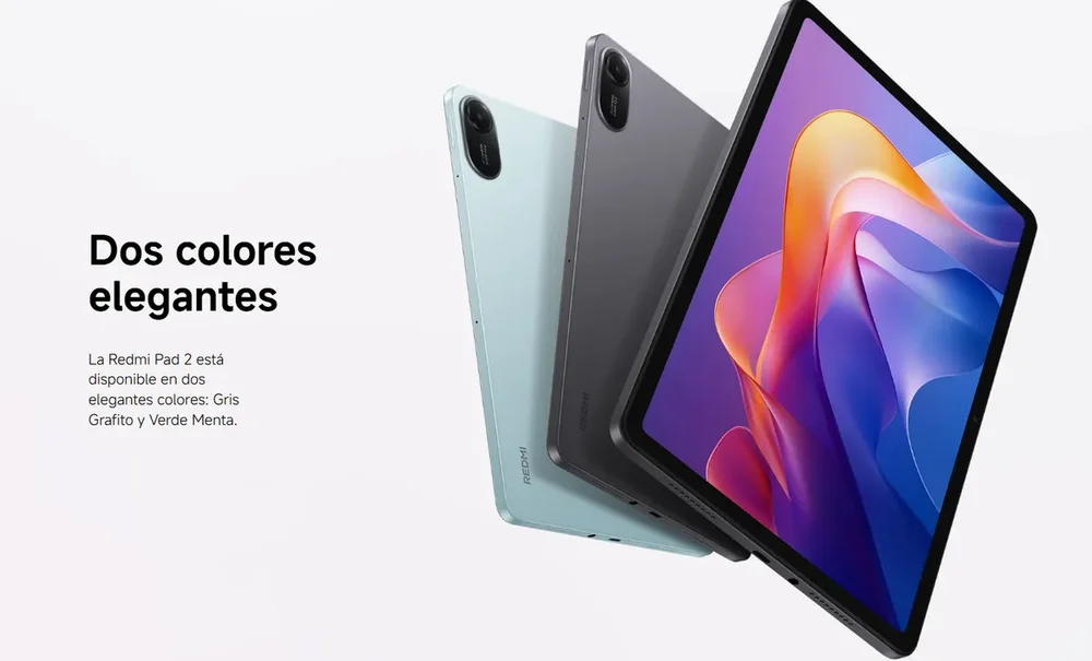 Tablet Xiaomi Redmi Pad 2 256gb 8gb Ram 11 Pantalla Lavanda - Stock disponible - Electrónica