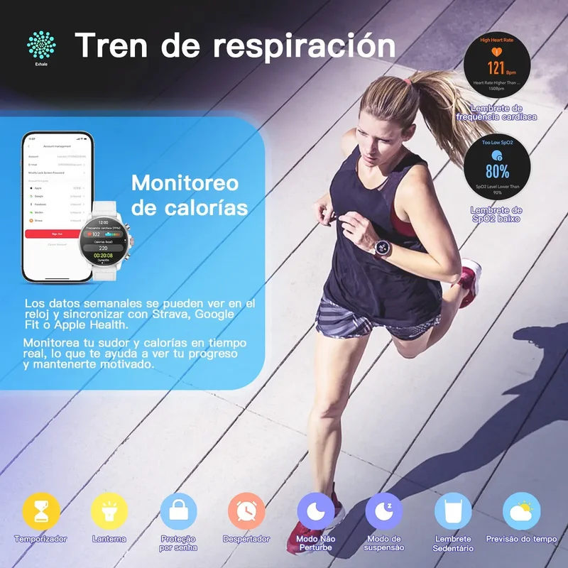 Reloj Relojes Smartwatch Inteligente Kieslect Kr Ultra3 Gps 5atm Gris Blanco Blanco Milanés - Stock disponible - Joyas y Relojes