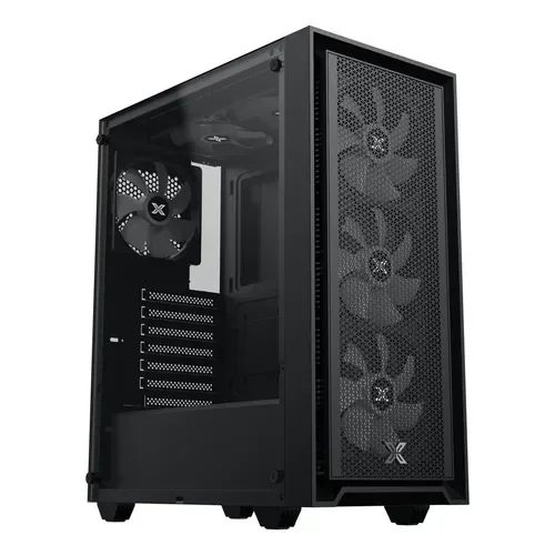 Gabinete Gamer Xigmatek Pucara X ATX Negro 6 Ventiladores USB Vidrio - Stock disponible - Electrodomésticos
