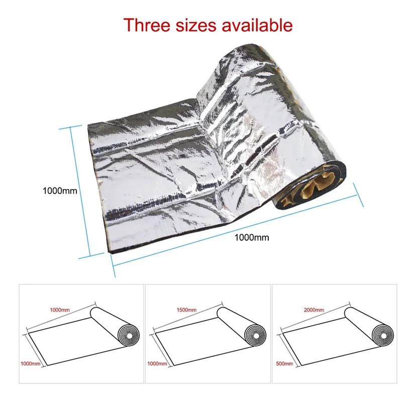 Aislamiento Firewall Para Automóvil, Camión, 10 Mm, 1000 X 1000 Mm, 40 X - Stock disponible