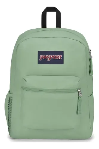 Mochila Jansport Cross Town Urbana 26l Lts Colores Poliéster Color Loden Frost - Stock disponible - Equipajes y Bolsos