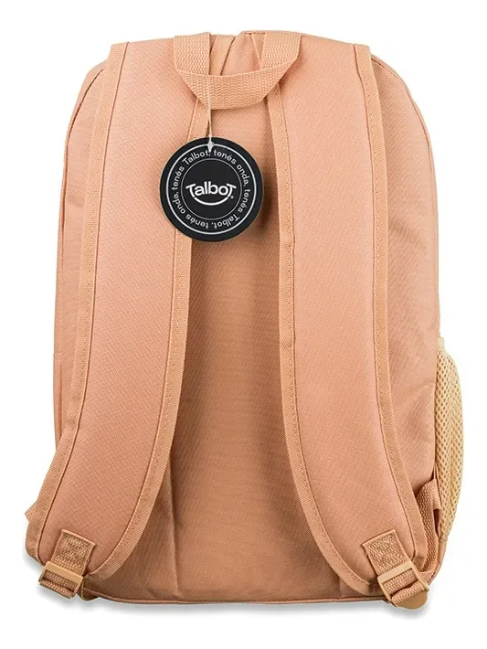Mochila Escolar Talbot Sin Género Poliéster 23L Caqui 3 Bolsillos - Stock disponible - Equipajes y Bolsos