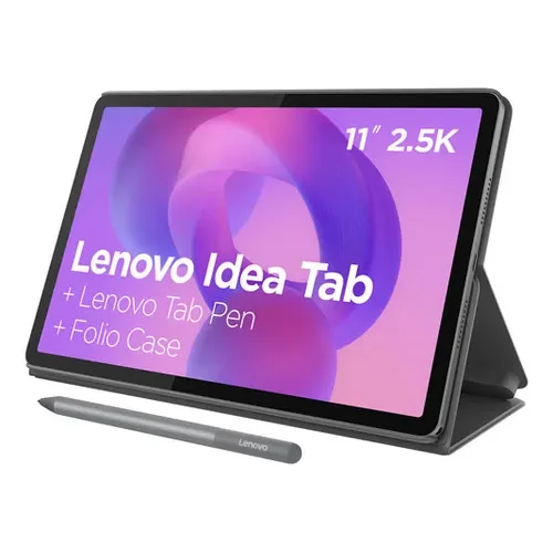 Tablet Lenovo Idea Tab 8gb 128g 11 Pen Plus + Folio Case Lunar Grey - Stock disponible