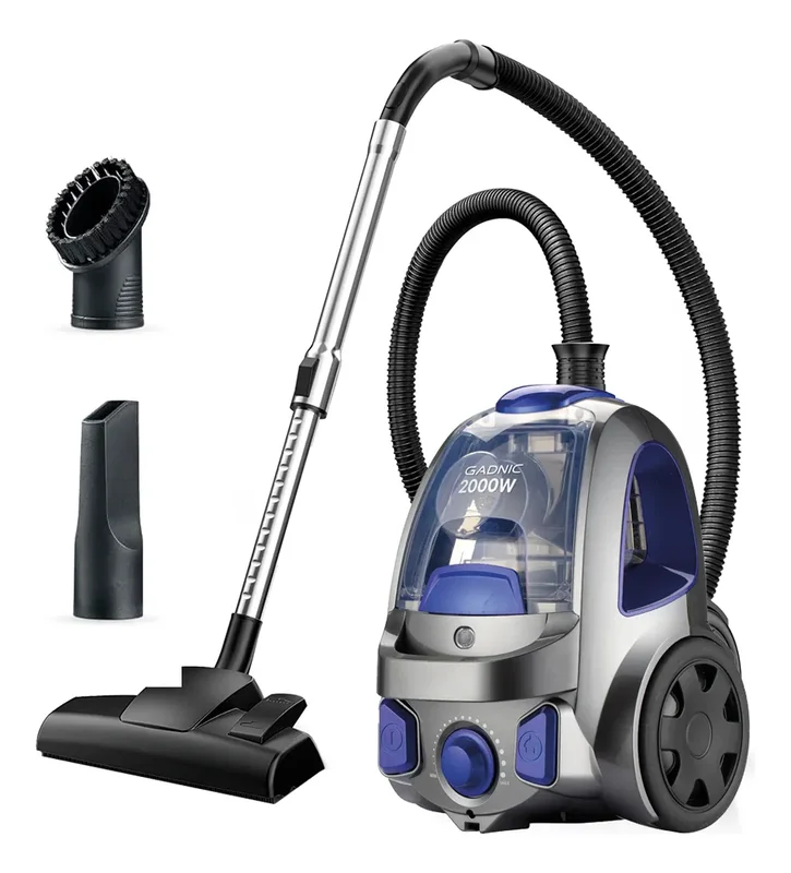 Aspiradora Ciclónica Gadnic 2000w Filtro Lavable Rebobinado Automático De Cable - Stock disponible - Electrodomésticos