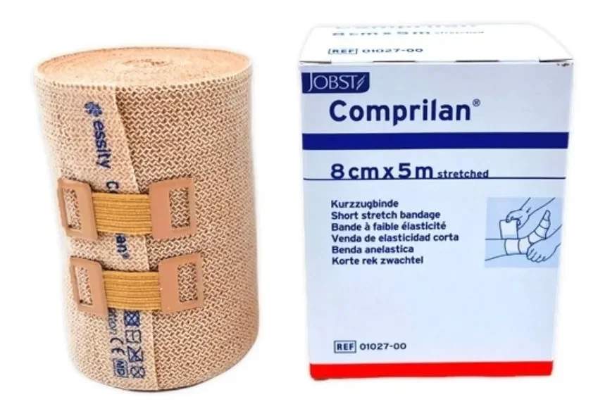 Venda De Compresión Bsn Medical Comprilan 8 Cm. X 5 Mt. Color Beige - Stock disponible - Salud y Belleza