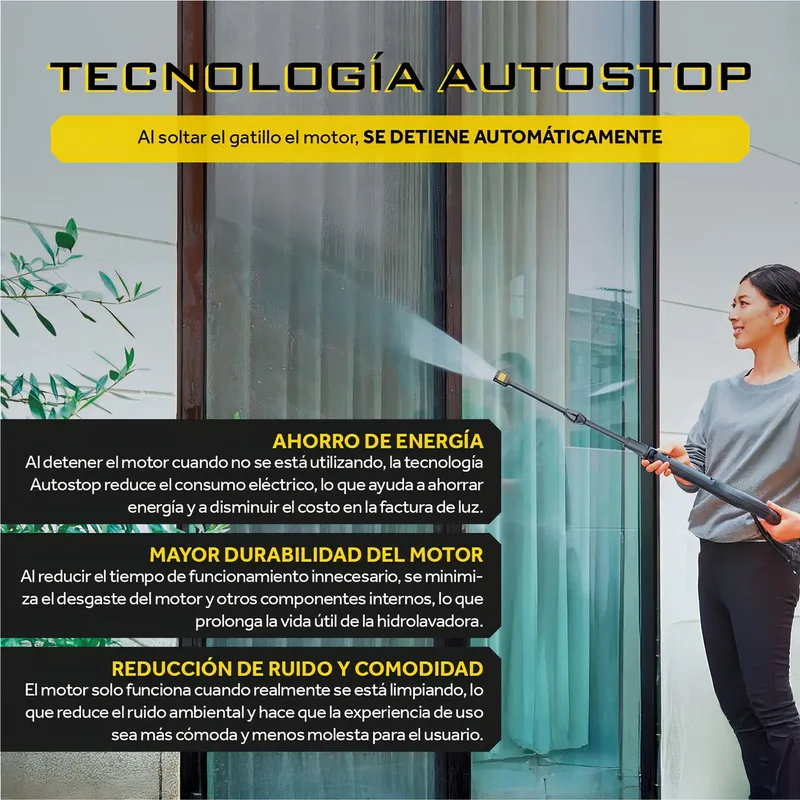 Hidrolavadora Electrica Trent Hlt203 Alta Presion 1600 Psi 110 Bar Con Accesorios - Stock disponible - Artículos de Limpieza