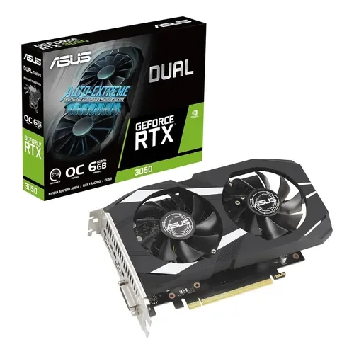 Memoria Tarjeta Gráfica Dual Nvidia Geforce Asus Rtx 3050 6gb Oc Pcie 4.0 - Stock disponible - Electrónica