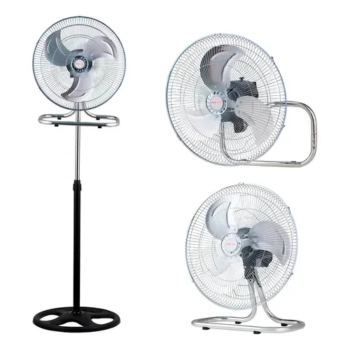 Aspas Ventilador Kanji KJH-1811 18" de diámetro 1.7m 3 En 1 Con 3 Palas De Metal 90w - Stock disponible - Electrodomésticos