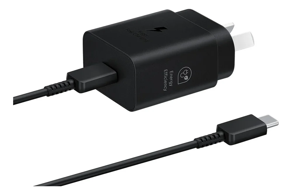 Samsung Travel Adapter 25W Black Type-C Negro - Stock disponible - Electrónica
