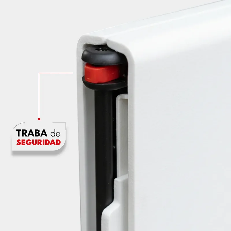 Mesa Exterior Plegable 180 Cm Polipropileno Hierro - Alpina Color Blanco - Stock disponible - Casa y Jardín