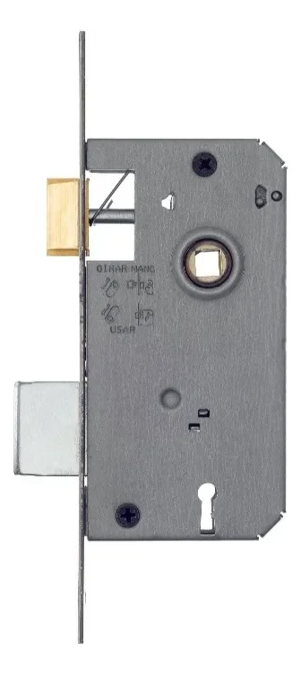 Cerradura Manual Kallay 503 Níquel Frente Recto Puerta Interior - Stock disponible - Casa y Jardín