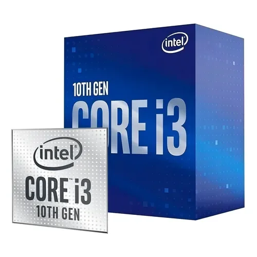 Memoria Procesador gamer Intel Core i3-10100F BX8070110100F de 4 núcleos y 4.3GHz de frecuencia sin gráfica integrada - Stock disponible