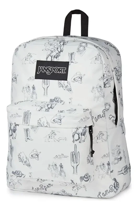 Mochila Jansport Superbreak 26 Litros Urbana 100% Poliéster Color Cactus Jansport Diseño De La Tela Estampado - Stock disponible - Equipajes y Bolsos