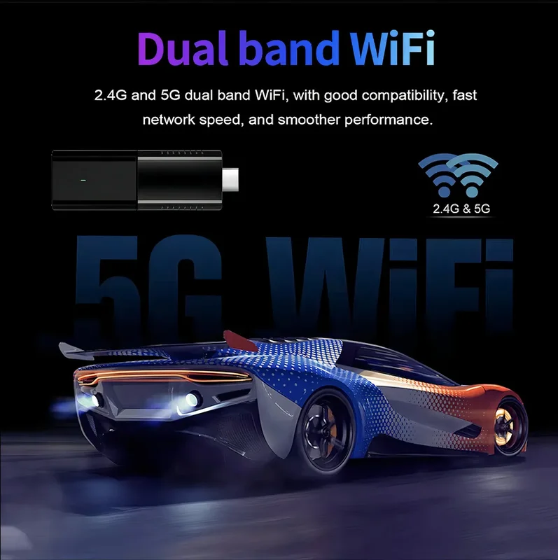 Tv Stick Wi-fi Smart Tv Android Hdmi Tv Box Fire Convertidor Color Negro Tipo de control remoto Estándar - Stock disponible - Electrónica