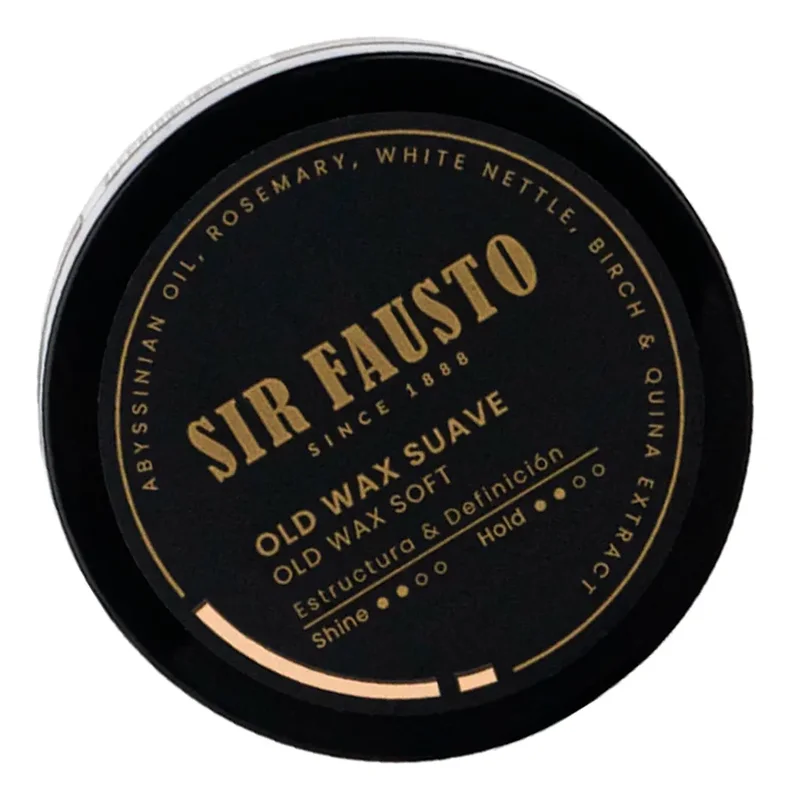 Sir Fausto Barberia Old Wax Gel Efecto Húmedo Suave 100 Ml - Stock disponible - Salud y Belleza
