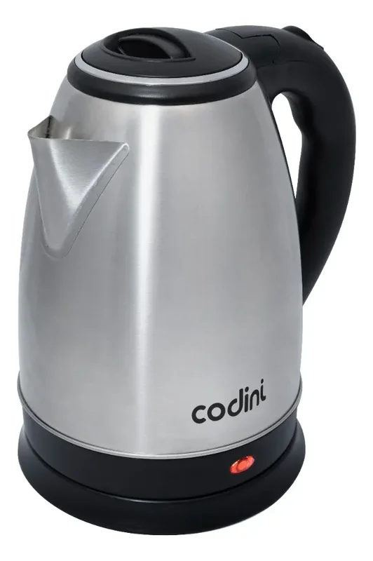 Pava Eléctrica Codini P18han Acero Inoxidable 1.8lts Gris - Stock disponible - Electrodomésticos